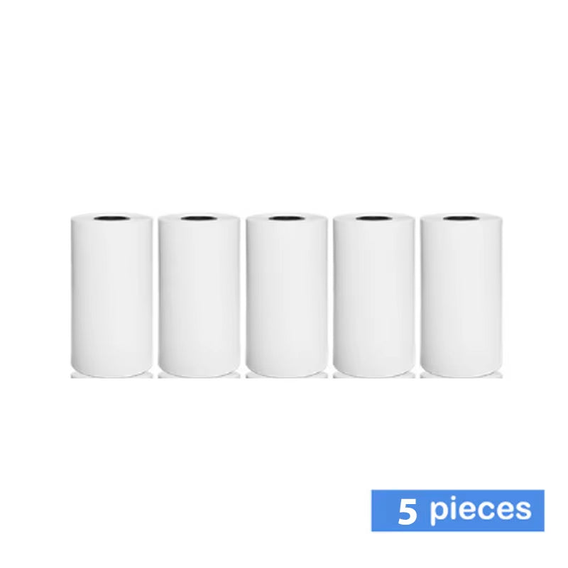 Mini Printer Thermal Adhesive Labels Printer Sticker Bluetooth Mini Pocket Label Notes Printer for Home and Office Android IOS .