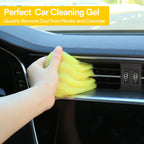 Car Cleaning Gel Detailing Kit Car Cleaning Putty Car Slime Interior Cleaner Supplies Car Accessories Yellow Stocking Stuffers Gifts for Men Women White Elephant Gifts Adults Teens Christmas